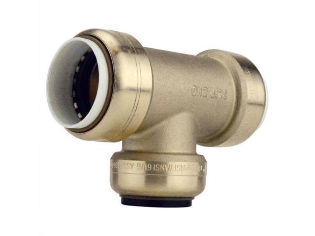 APOLLO FSBT11CTS1 1 in. IPS x 1 in. IPS x 1 in. CTS Brass Push-To-Connect Slip