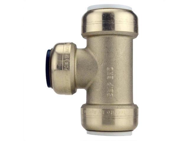 APOLLO FSBT11CTS1 1 in. IPS x 1 in. IPS x 1 in. CTS Brass Push-To-Connect Slip