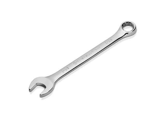 powerbuilt 644154 sae 1-1/8' polished combination wrench