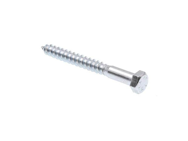 PRIME-LINE 9056334 Hex Lag Screw 3/8in X 3-1/2in A307 Grade A Zinc Plated Steel