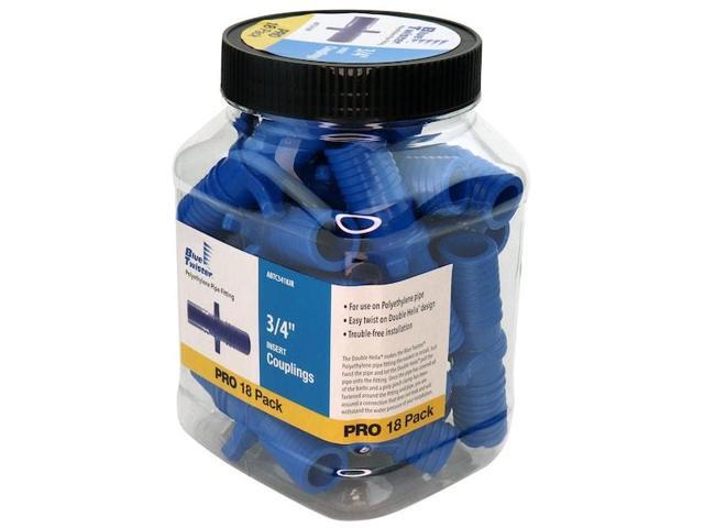 APOLLO ABTC3418JR 3/4 in. Blue Twister Polypropylene Insert Coupling Jar