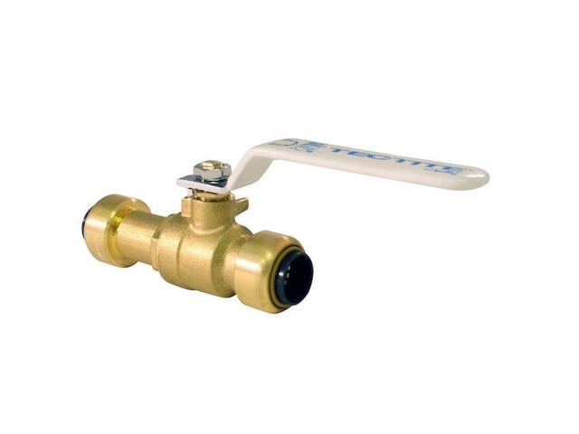 APOLLO FSBBV12SL 1/2 in. Brass Push-to-Connect Slip Ball Valve