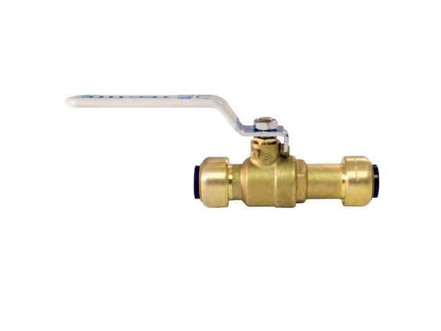 APOLLO FSBBV12SL 1/2 in. Brass Push-to-Connect Slip Ball Valve