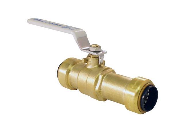 APOLLO FSBBV34SL 3/4 in. Brass Push-to-Connect Slip Ball Valve