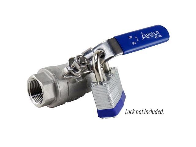 APOLLO 96F10427 3/4 in. Stainless Steel FNPT x FNPT Full-Port Ball Valve with