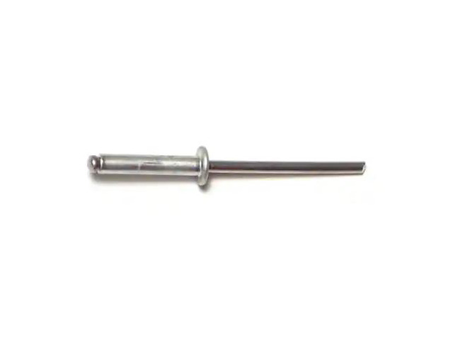 MIDWEST FASTENER 51070 Blind Rivet, Dome Head, 1/8 in Dia., 1/2 in L, Aluminum