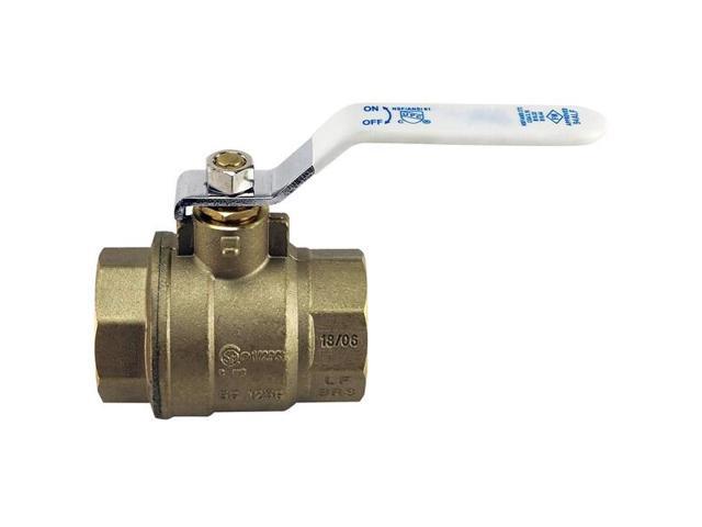 TMG 94ALF10601TMG 1-1/4 in. Lead Free Brass FNPT x FNPT Full-Port Ball Valve