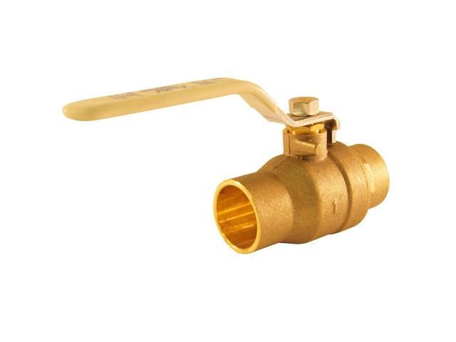 TMG 94ALF20501TMG 1 in. Lead Free Brass SWT x SWT Ball Valve
