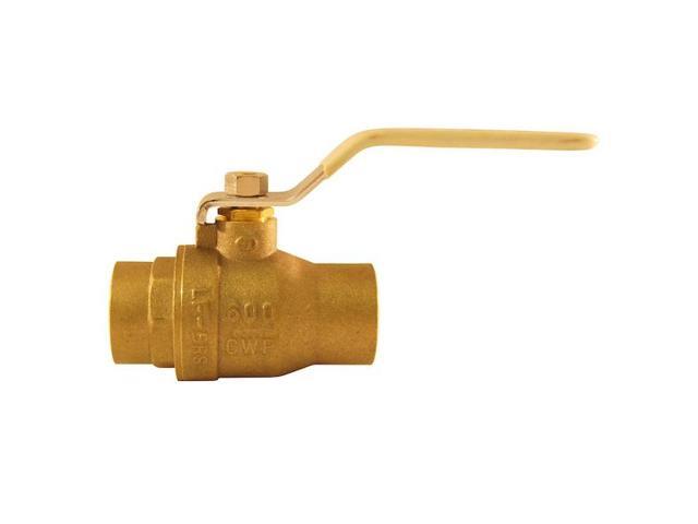 TMG 94ALF20501TMG 1 in. Lead Free Brass SWT x SWT Ball Valve