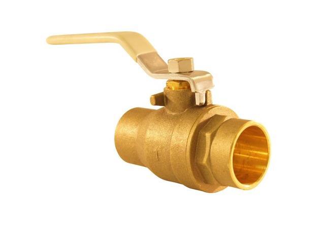 TMG 94ALF20501TMG 1 in. Lead Free Brass SWT x SWT Ball Valve