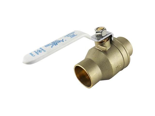 TMG 94ALF20701TMG 1-1/2 in. Lead Free Brass SWT x SWT Ball Valve