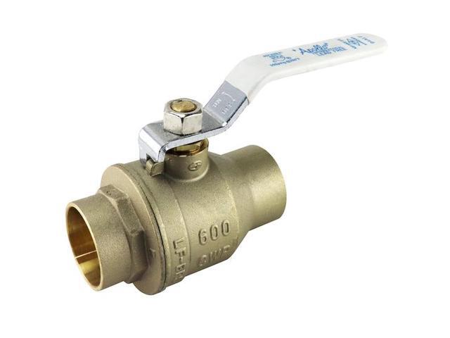 TMG 94ALF20701TMG 1-1/2 in. Lead Free Brass SWT x SWT Ball Valve