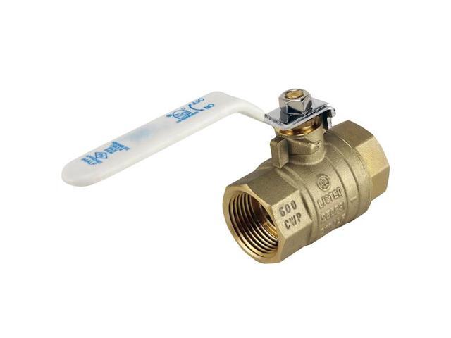TMG 94ALF10501TMG 1 in. Lead Free Brass FNPT x FNPT Full-Port Ball Valve