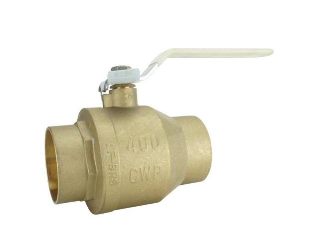 TMG 94ALF20001TMG 3 in. Lead Free Brass SWT x SWT Ball Valve