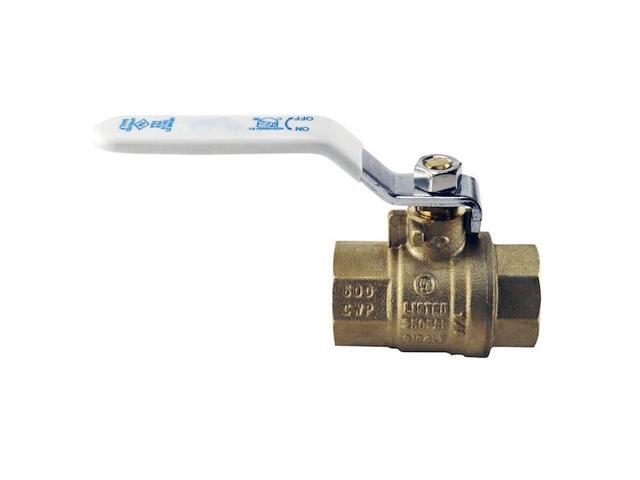 TMG 94ALF10401TMG 3/4 in. Lead Free Brass FNPT x FNPT Full-Port Ball Valve