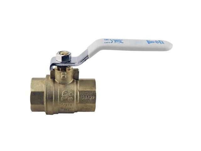 TMG 94ALF10401TMG 3/4 in. Lead Free Brass FNPT x FNPT Full-Port Ball Valve