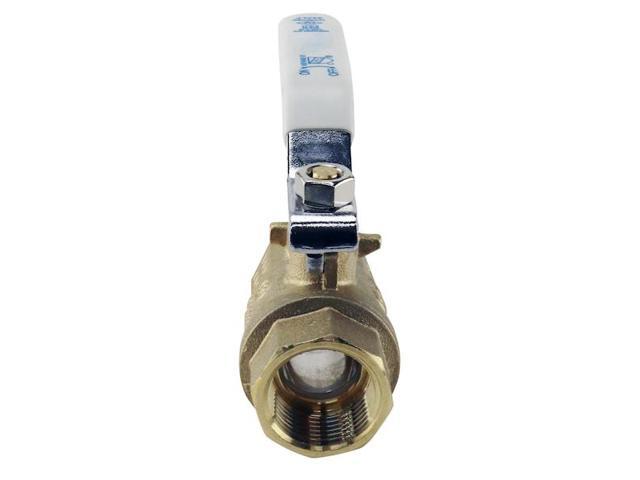 TMG 94ALF10401TMG 3/4 in. Lead Free Brass FNPT x FNPT Full-Port Ball Valve