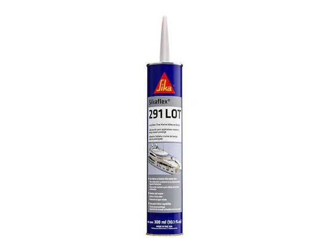Sika Sikaflex 291 Lot Slow Cure Adhesive & Sealant 10.3Oz(300Ml) Cartridge - White