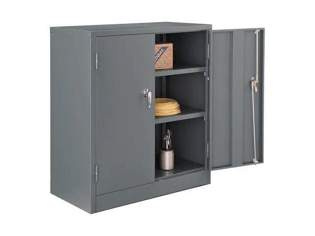 Unassembled Counter Height Cabinet, 36x18x42, Gray
