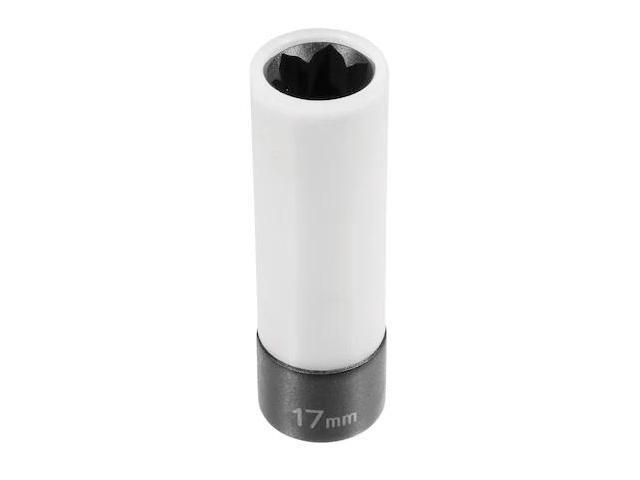 GREY PNEUMATIC 2017MF 1/2' Drive, 17mm Metric Socket, Deep Mercedes Protector