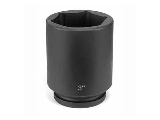 GREY PNEUMATIC 4024D 1' Drive, 3/4 Size, SAE Socket, 6 Points, 3/4',1'D,Impact