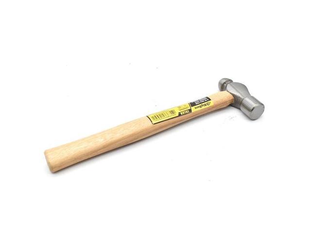 BIG HORN 15128 8 Oz Ball Pein Hammer with Hickory Handle