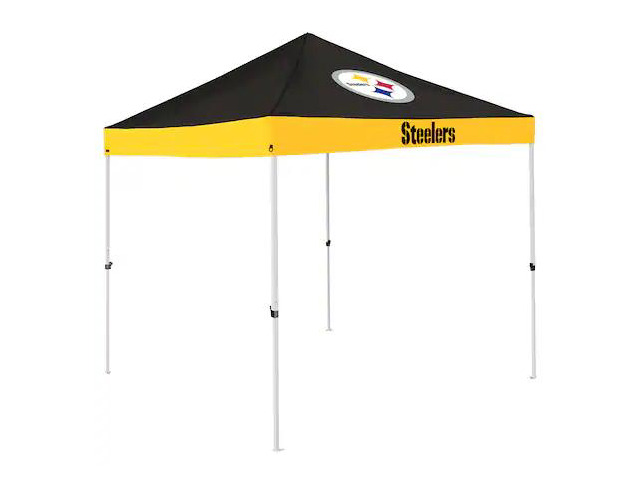 LOGO BRANDS 625-39E Pittsburgh Steelers Economy Canopy