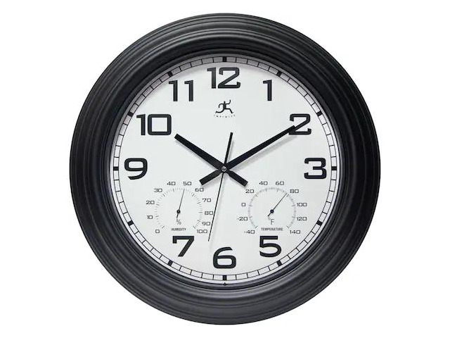 INFINITY INSTRUMENTS 14535BK-3177 Classique - 18in Round All Weather, Black