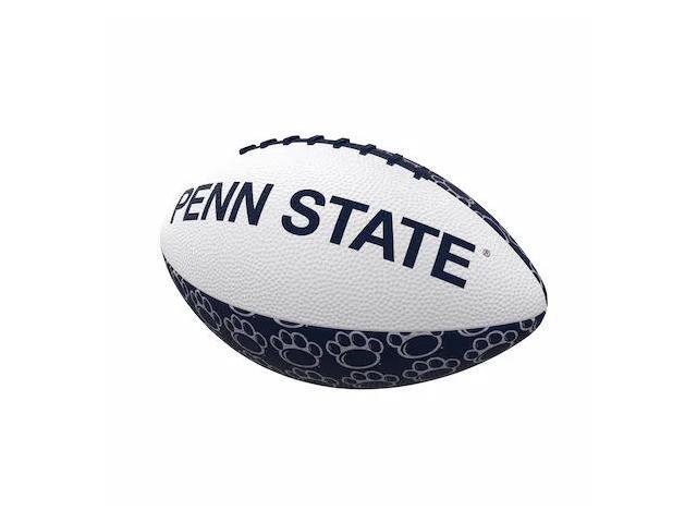LOGO BRANDS 196-93MR-3 Penn State Repeating Mini-Size Rubber Football