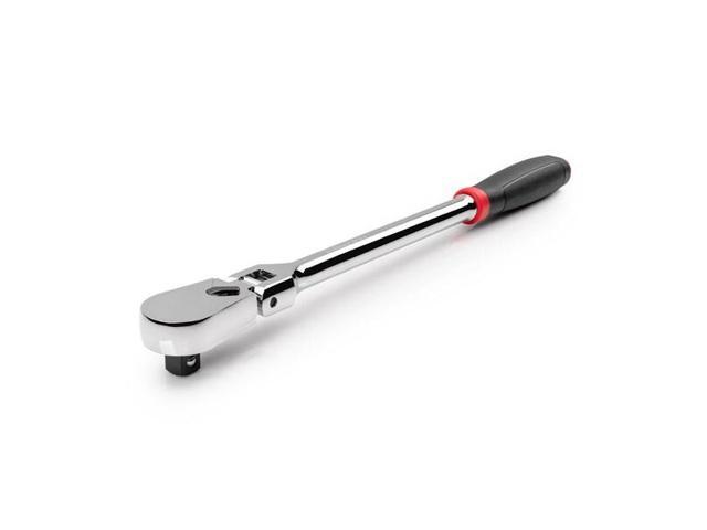 TEKTON SRH22214 1/2 Inch Drive x 14 Inch Flex Head Comfort Grip Long Ratchet