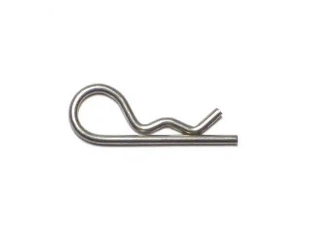 MIDWEST FASTENER 74965 3/32' x 1-5/8' 18-8 Stainless Steel Hitch Pin Clips 8PK