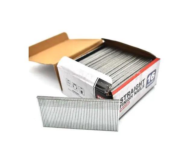 AIR LOCKER DS16225 16 Gauge Straight Finish Nails - 2-1/4' (2500 / Pack)