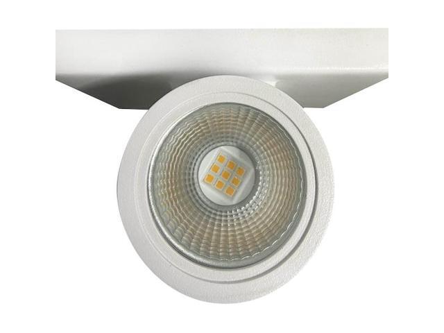 NUVO LIGHTING 62/1143R1 2-Light LED Large Up and Down Sconce Fixture White