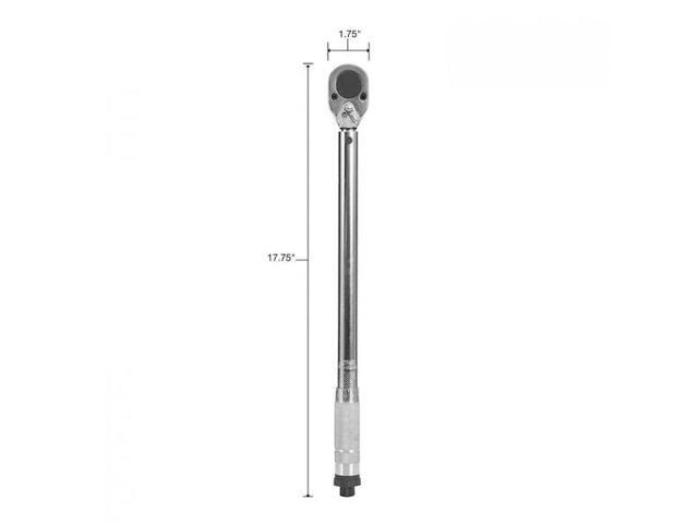 GREAT NECK MATW3 Micrometer Adjustable Torque Wr