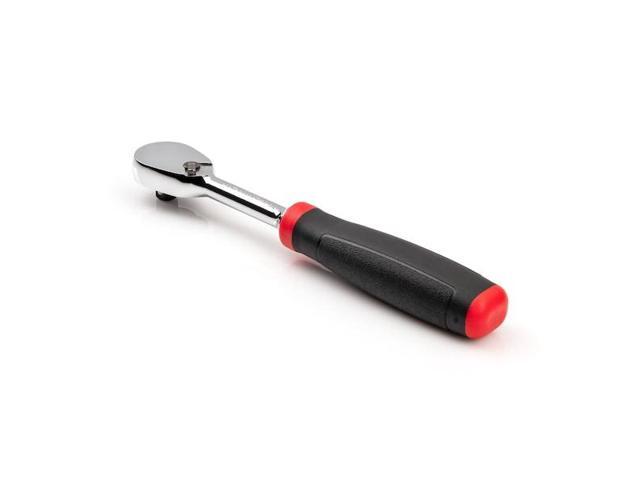 TEKTON SRH02006 1/4 Inch Drive x 6 Inch Comfort Grip Ratchet