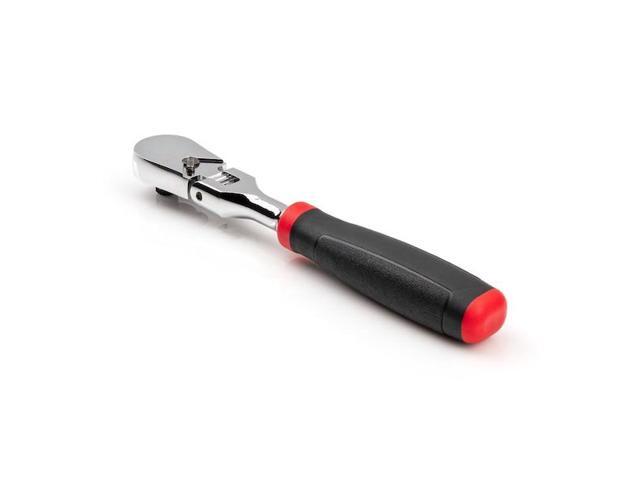 TEKTON SRH22006 1/4 Inch Drive x 6 Inch Flex Head Comfort Grip Ratchet