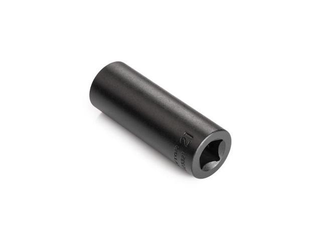 TEKTON SID23321 1/2 Inch Drive x 21 mm Deep 12-Point Impact Socket