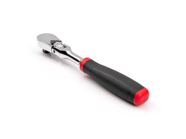 TEKTON SRH22108 3/8 Inch Drive x 8 Inch Flex Head Comfort Grip Ratchet