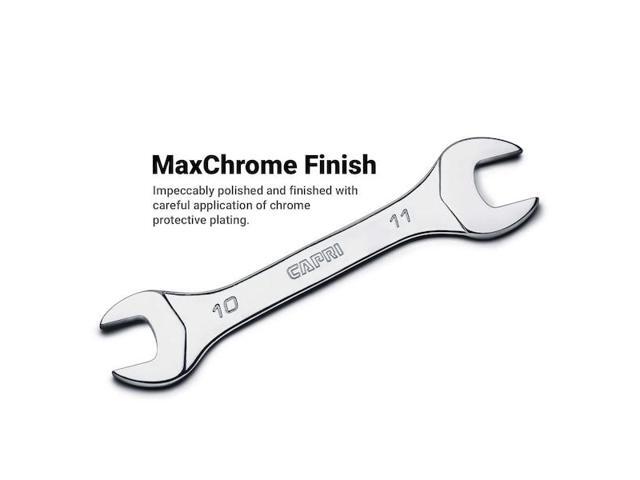 CAPRI TOOLS CP11830-0809 8mm x 9mm Slim Mini Open End Wrench, Metric