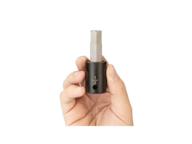 TEKTON SIB22213 1/2 Inch Drive x 1/2 Inch Hex Impact Bit Socket