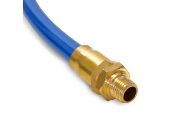 STEELMAN 50049-IND 25-Foot 3/8' ID Air Hose with Reusable 1/4' NPT Brass