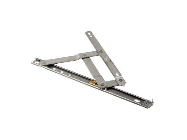 PRIME-LINE H 3628 12 in., Stainless Steel, 4-Bar Hinge Casement or Projecting