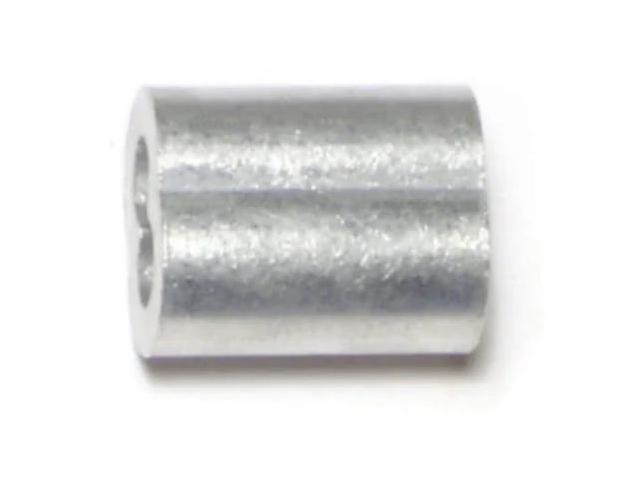 MIDWEST FASTENER 54890 5/32' Aluminum Cable Ferrules 100PK