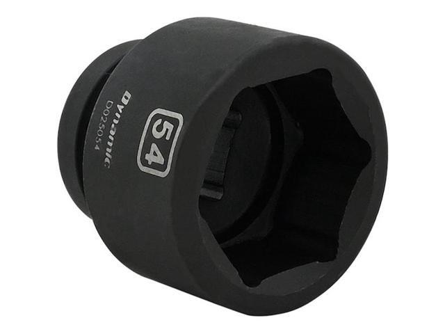 DYNAMIC D025054 1' Drive Standard Socket, Black Phosphate, Tools 54MM X 1'