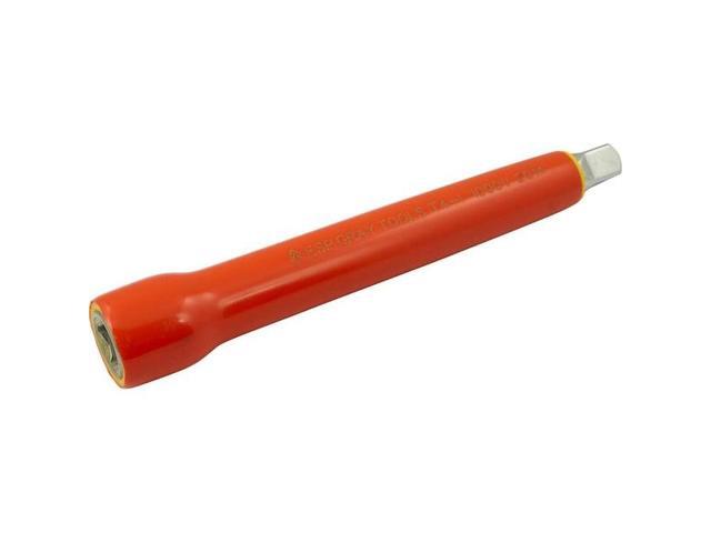GRAY TOOLS T4-I 3/8' Drive Chrome Extension, 6' Long, 1000V Insulated