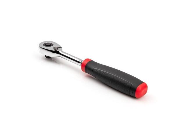 TEKTON SRH12006 1/4 Inch Drive x 6 Inch Quick-Release Comfort Grip Ratchet