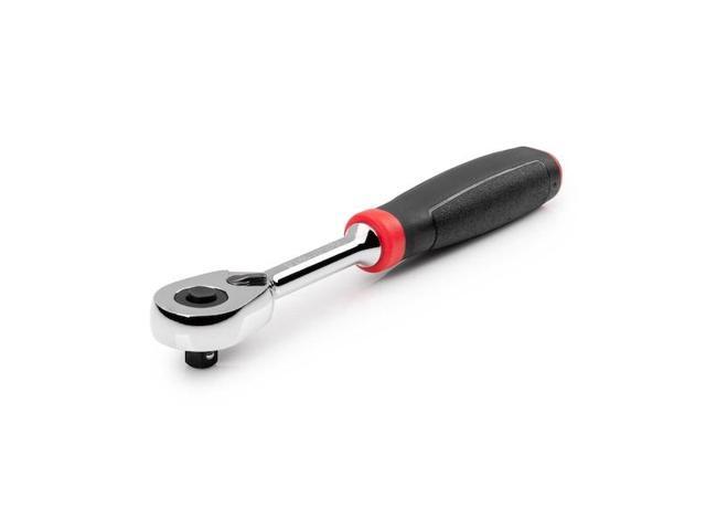 TEKTON SRH12006 1/4 Inch Drive x 6 Inch Quick-Release Comfort Grip Ratchet