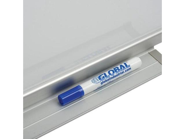 GLOBAL INDUSTRIAL 695653PK Whiteboard, 24, 36, White