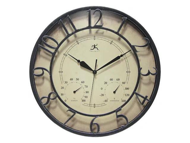 INFINITY INSTRUMENTS 20290AB-4532 16 in. Indoor/Outdoor 3D Clock