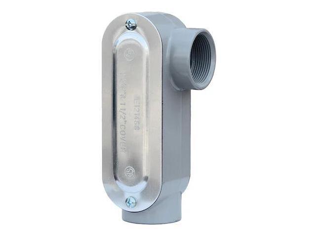 DOTTIE LL75CG L. H. Dottie 3/4'' LL Threaded Conduit Body w/ Cover & Gasket, 10PK